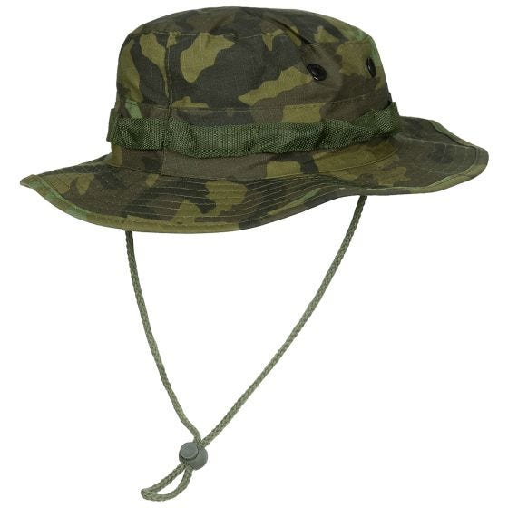 MFH GI Puskahattu Ripstop - Czech Woodland