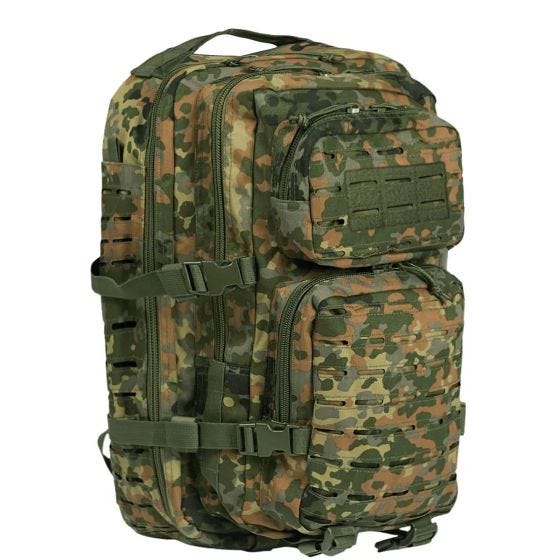 Mil-Tec US Iso Varustereppu Laserleikattu Flecktarn