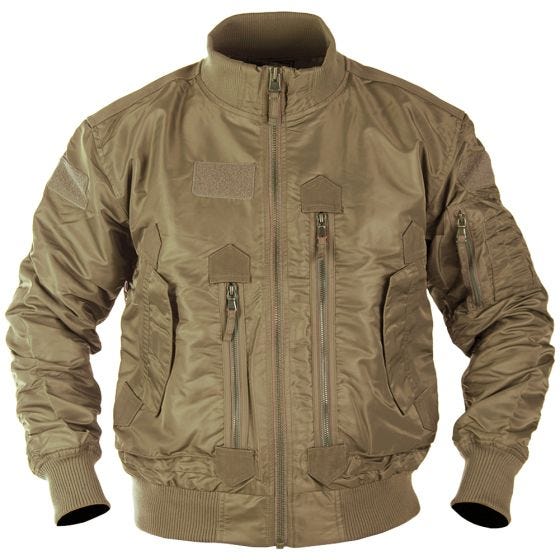 Mil-Tec US Tactical Lentäjäntakki - Dark Coyote