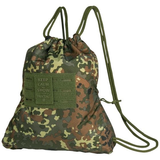Mil-Tec HexTac Urheilulaukku Flecktarn
