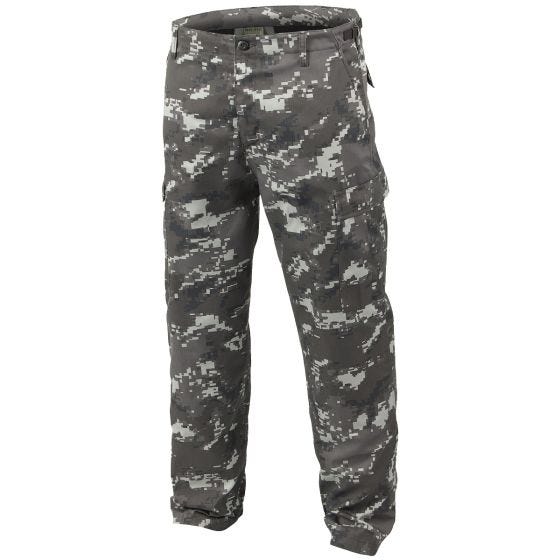 Mil-Tec BDU Ranger Taisteluhousut Digital Black