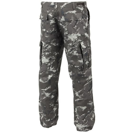 Mil-Tec BDU Ranger Taisteluhousut Digital Black