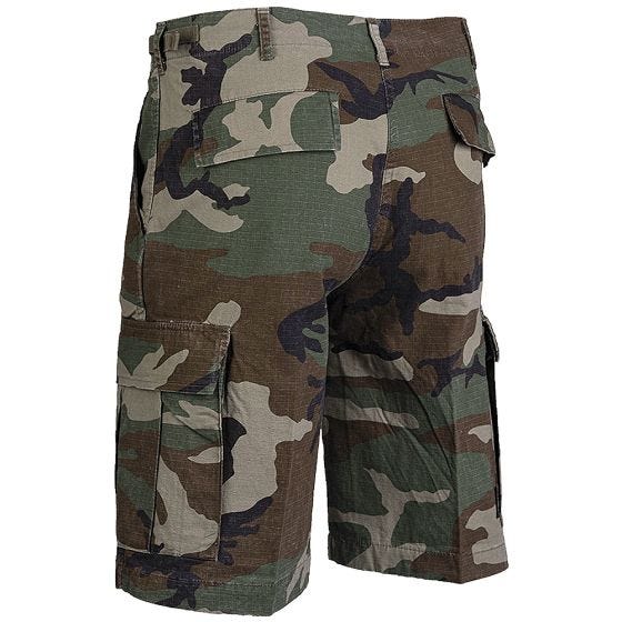 Mil-Tec Ripstop Shorts Woodland