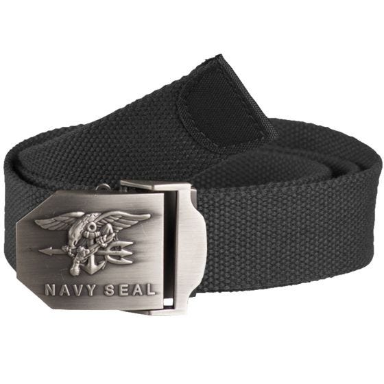 Mil-Tec US Navy Seal Vyö 38 mm Musta