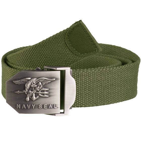 Mil-Tec US Navy Seal Vyö 38 mm Oliivi
