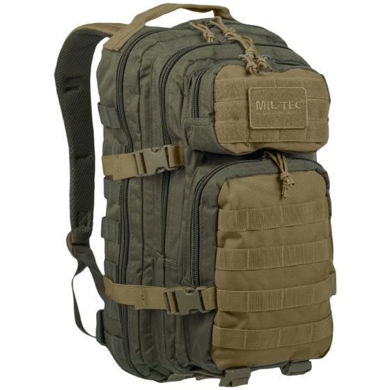 Mil-Tec US Pieni Varustereppu Ranger Green/Coyote