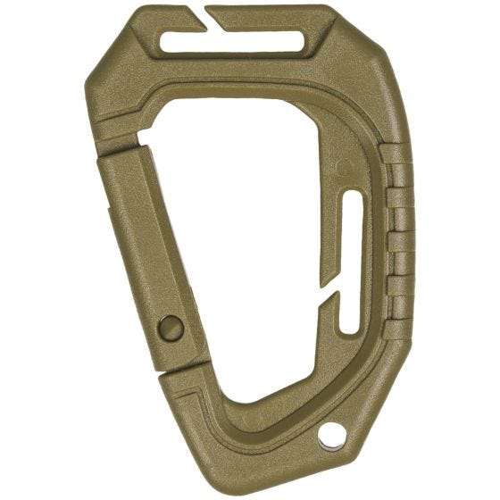 Mil-Tec MOLLE Taktinen Karbiinihaka 2 Kpl Coyote