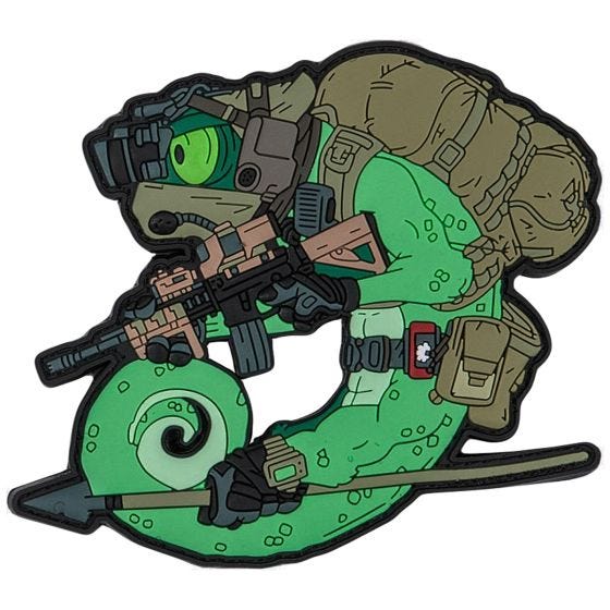 Patchlab Chameleon Operator Paikka - Oliivinvihreä