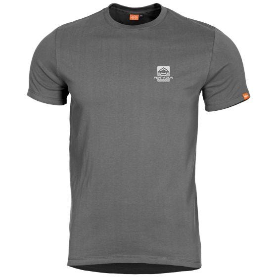 Pentagon Ageron American Flag T-paita - Wolf Grey