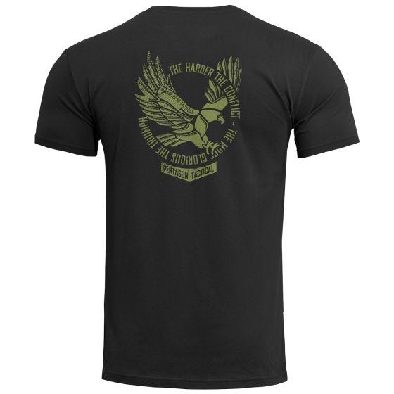 Pentagon Ageron Eagle T-paita - Musta