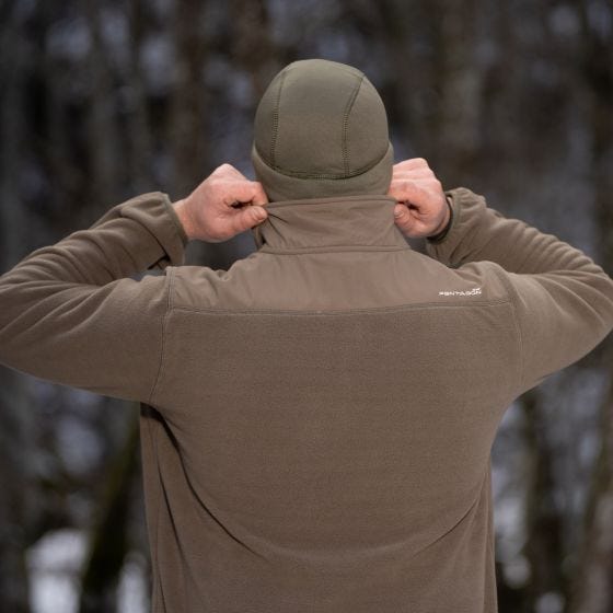 Pentagon Kedros 2.0 Fleece-collegepusero - RAL 7013