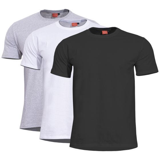 Pentagon Orpheus Triple Mix T-paita - Melange Grey/Valkoinen/Musta
