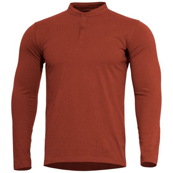 Pentagon Romeo 2.0 Nappilistainen T-paita - Maroon Red