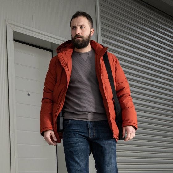 Pentagon Taurus Puffer Takki - Cinder Grey