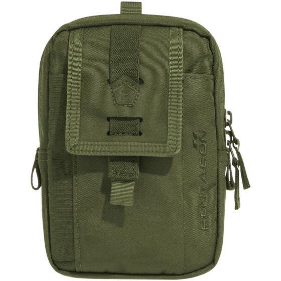 Pentagon Axon Kantotasku - Oliivi