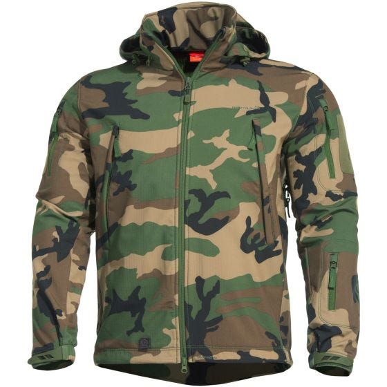 Pentagon Artaxes Softshell-takki Woodland