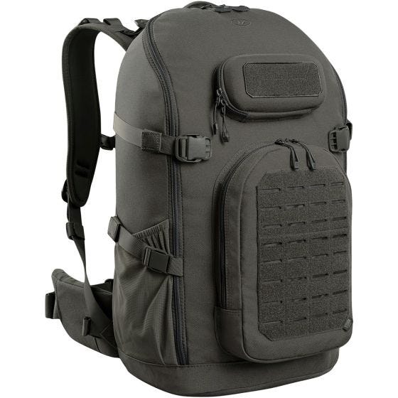 STOIRM 40L Pack Reppu - Tummanharmaa