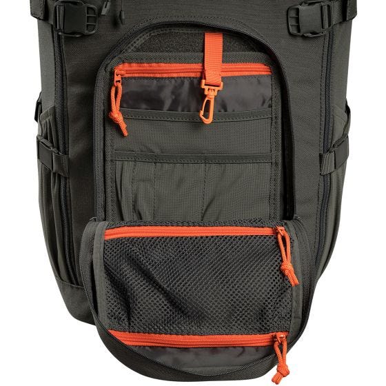 STOIRM 40L Pack Reppu - Tummanharmaa