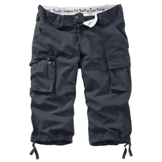 Surplus Trooper Legend 3/4 Shortsit - Antrasiitti