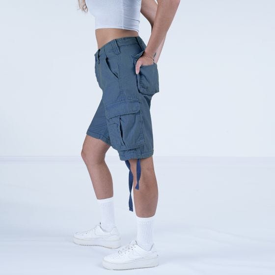 Surplus Airborne Vintage Shortsit Naisten - Navy
