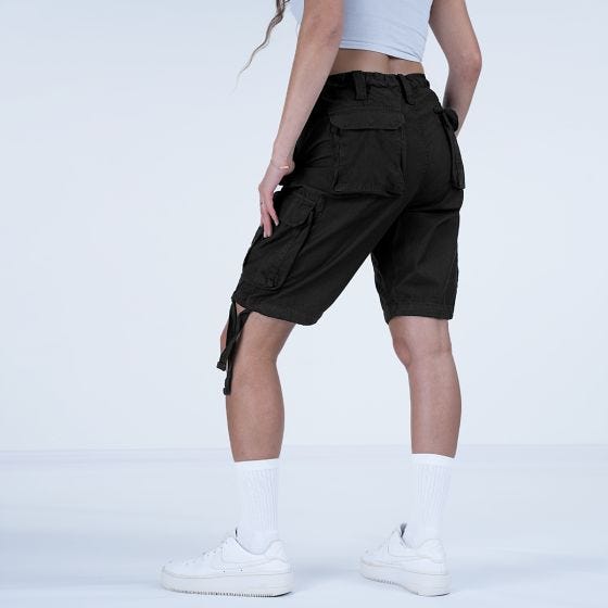 Surplus Airborne Vintage Shortsit Naisten - Pesty Musta
