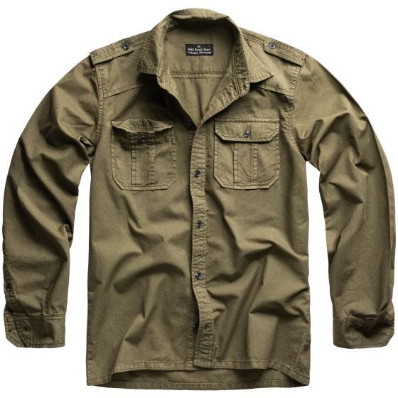 Surplus M65 Basic Paita, pitkähihainen - Oliivi