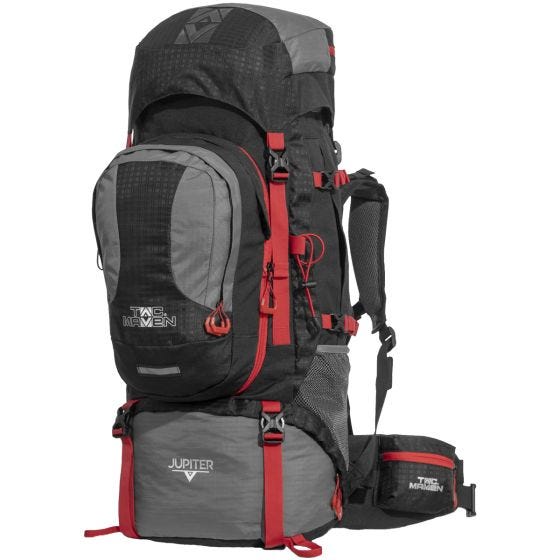 TAC MAVEN Jupiter Outdoor Reppu 60+10 L - Cinder Grey
