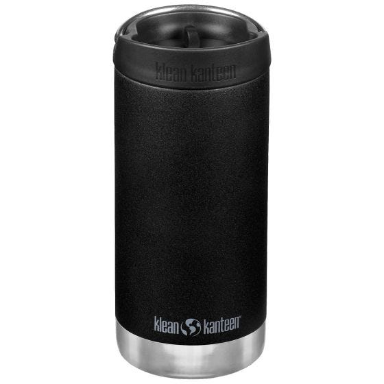 Klean Kanteen TKWide Cafe Cap Termospullo 355 ml - Musta