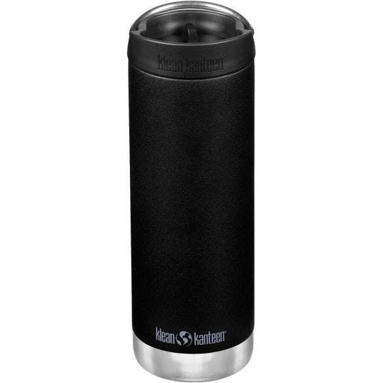 Klean Kanteen TKWide Cafe Cap Termospullo 473 ml - Musta