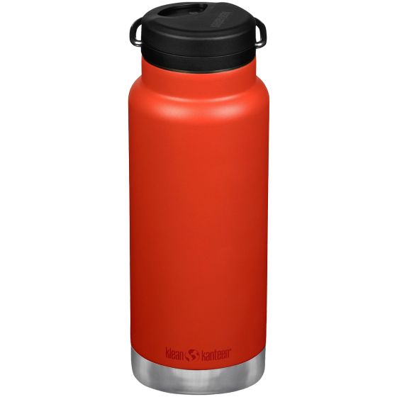 Klean Kanteen TKWide Termospullo 946 ml Twist Cap w/Straw - Tiger Lilly