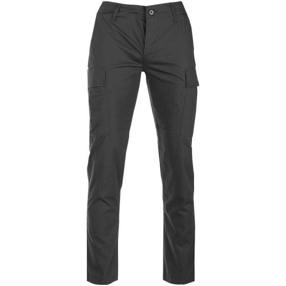 Teesar US BDU Housut Ripstop SlimFit - Musta