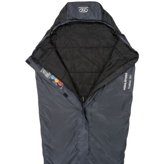 Highlander Trekker 150 Muumiomakuupussi Hiili