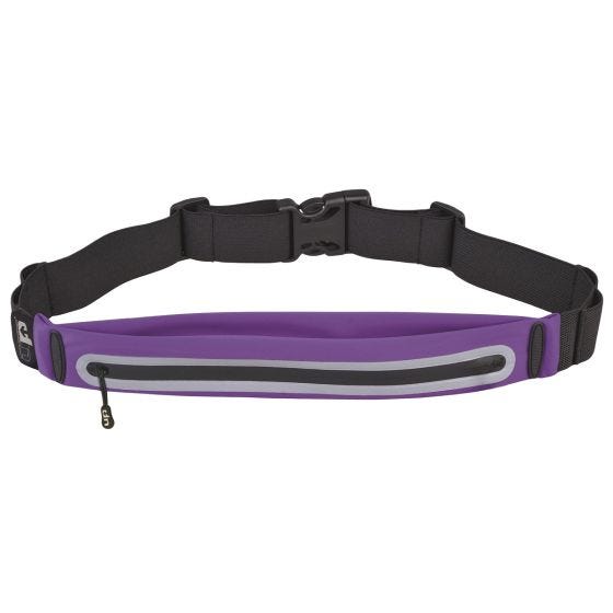 Ultimate Performance Ease Runners Expandable Vyötärölaukku - Purple/Reflective