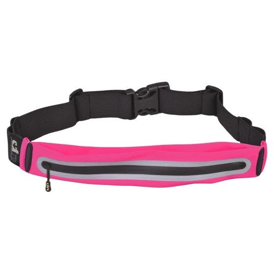 Ultimate Performance Ease Runners Expandable Vyötärölaukku - Pink/Reflective