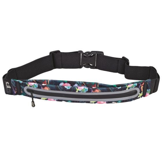 Ultimate Performance Ease Runners Expandable Vyötärölaukku - Tropical/Reflective