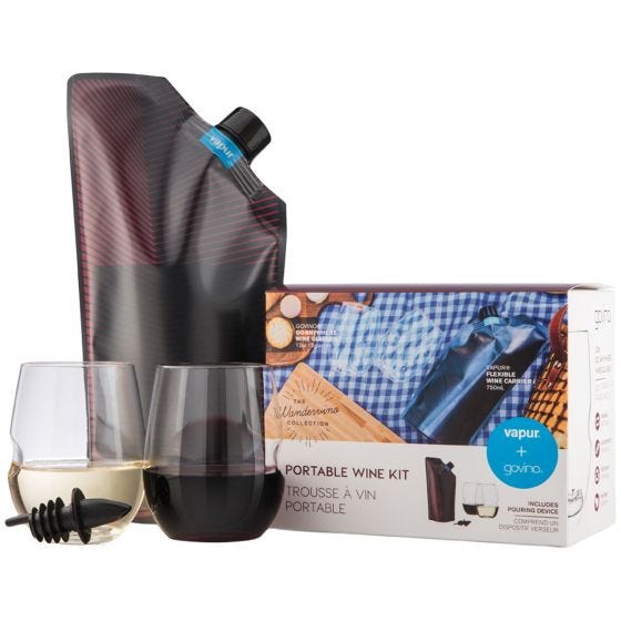 Vapur Wandervino Collection & 2 lasisarja Maroon