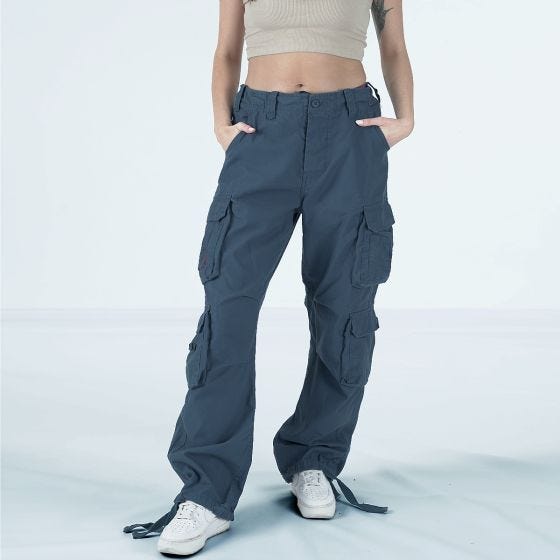 Surplus Airborne Vintage Housut Naisten - Navy
