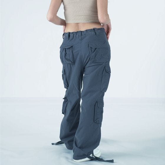 Surplus Airborne Vintage Housut Naisten - Navy