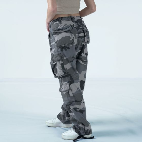 Surplus Airborne Vintage Housut Naisten - Night Camo