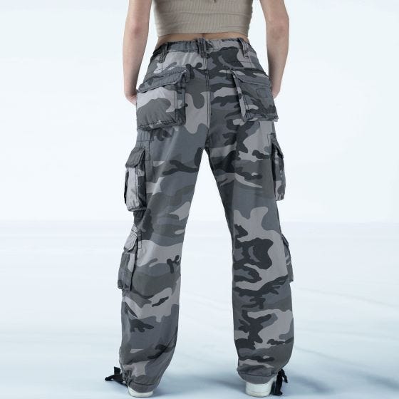 Surplus Airborne Vintage Housut Naisten - Night Camo