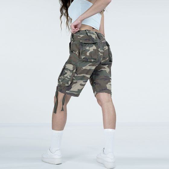 Surplus Airborne Vintage Shortsit Naisten - Pesty Woodland