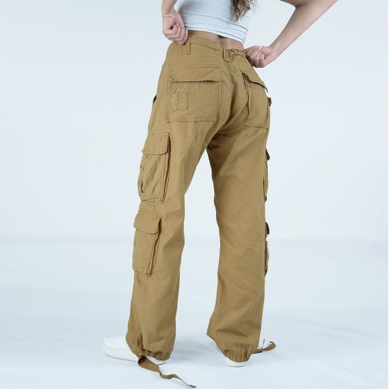 Brandit Pure Vintage Housut Naisten - Beige