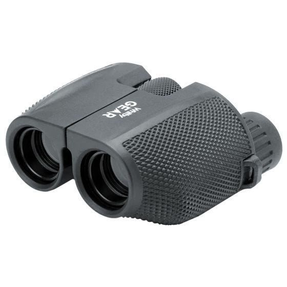Whitby Gear 10x25 Kiikarit - Musta