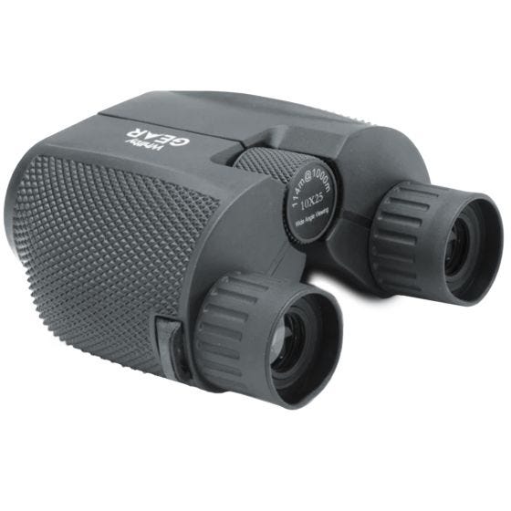 Whitby Gear 10x25 Kiikarit - Musta