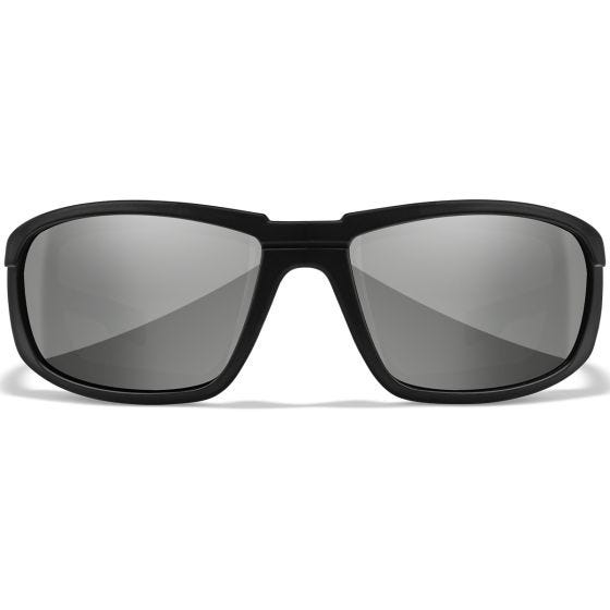 Wiley X WX Boss Silmälasit - Silver Flash Lens / Matte Black Frame