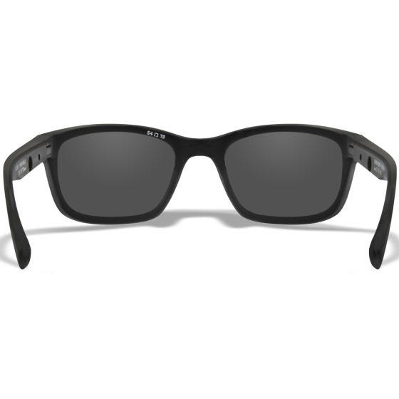 Wiley X WX Helix Silmälasit - Captivate Polarized Blue Mirror Lenses / Matte Black Frame