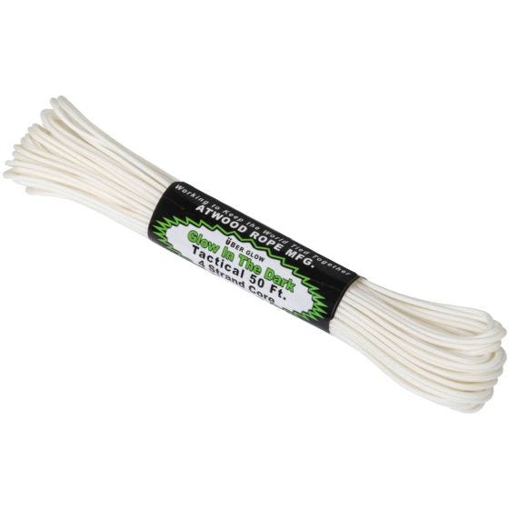 Atwood Rope 275 Glow In The Dark Naru 50 ft Valkoinen
