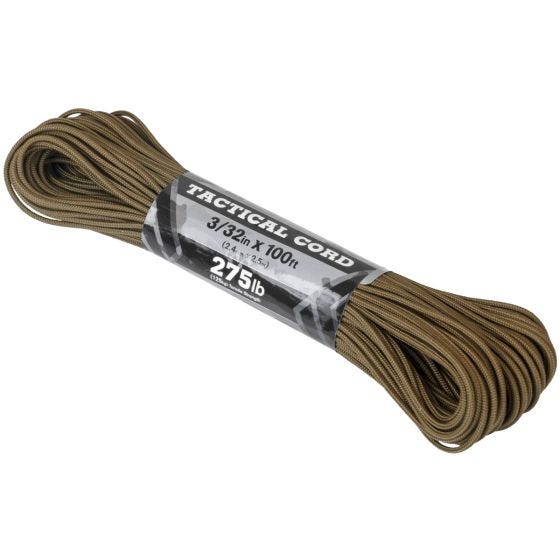 Atwood Rope 275 Taktinen Naru 100 ft - Coyote