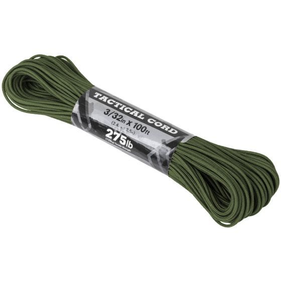 Atwood Rope 275 Taktinen Naru 100 ft - Olive Drab