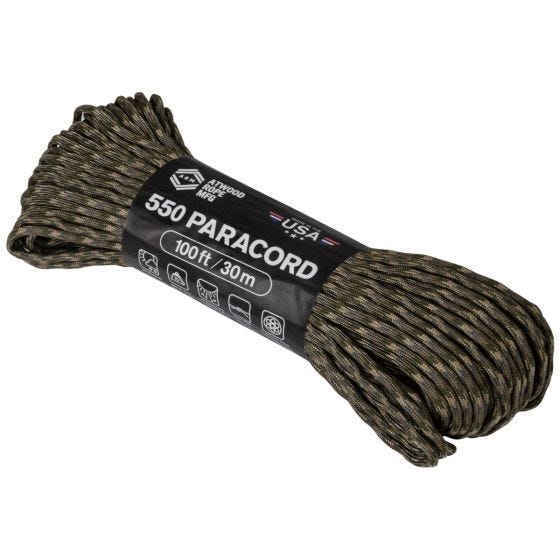 Atwood Rope 550 Paracord-naru 100 ft MultiCam